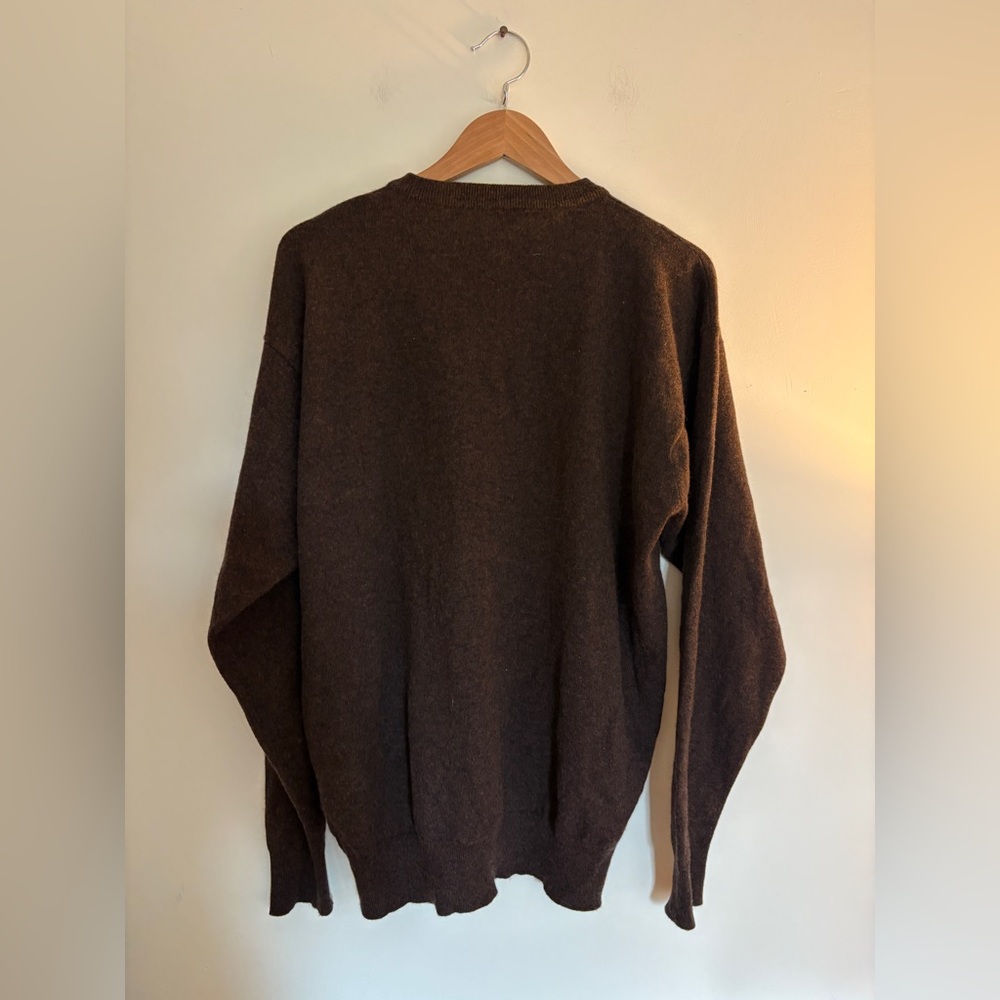 Tse chocolate brown cashmere sweater - Picture 5 of 5